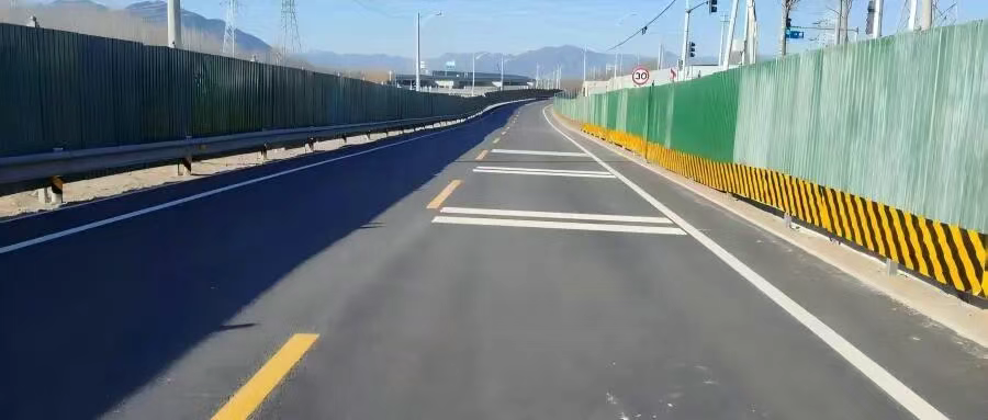 北小营西河综合治理工程导行路正式通车——昌水公司以国企担当统筹施工与出行